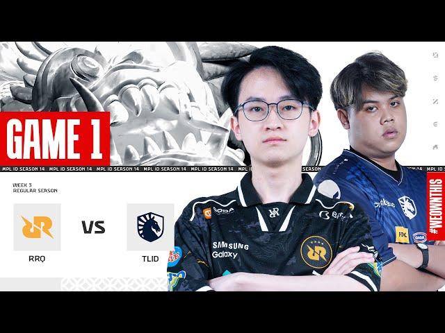 RRQ HOSHI vs TEAM LIQUID ID | Regular Season Week 3 Day 3 | Game 1 | #MPLIDS14