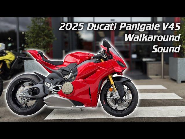 2025 Ducati Panigale V4S | Walkaround | Sound