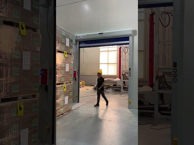 High speed door-Radar sensing