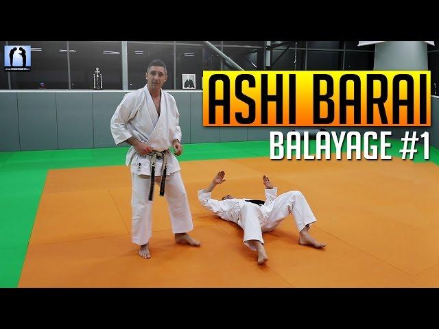 Ashi Barai Karate - Sweeping technique - front leg sweep