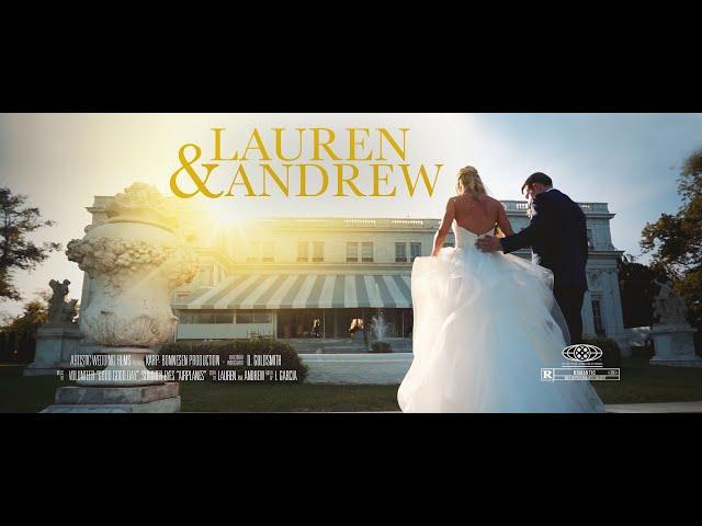 Rosecliff Mansion Wedding // Lauren & Andrew's Wedding Highlight Film // Newport Wedding Film