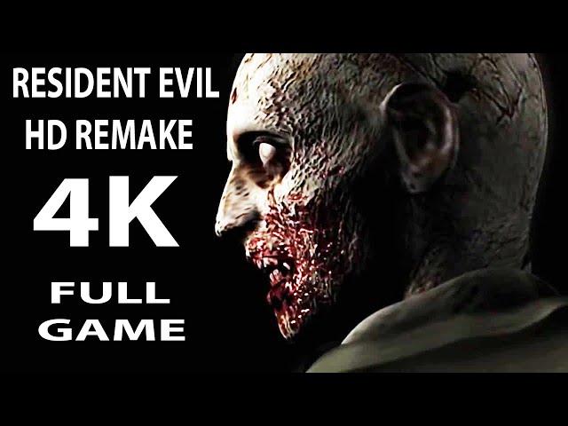 Resident Evil 1 HD Remaster Full Game Walkthrough - No Commentary (PC 4K 60FPS)