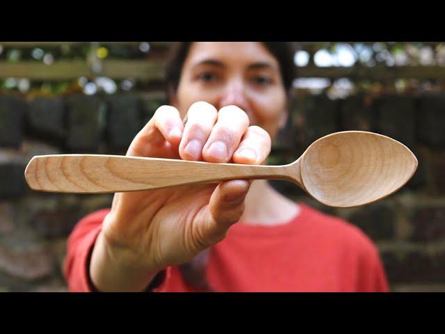 How To Carve A Traditional Romanian Spoon - Andreea Grad