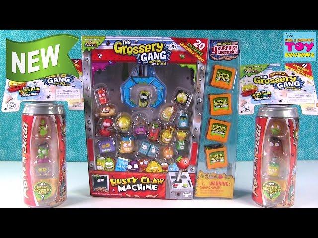 The Grossery Gang Rusty Claw Machine Rotten Soda Toy Review Opening | PSToyReviews