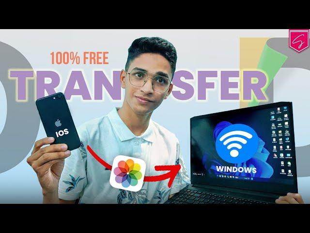 How to Share Files between iPhone & Windows for Free | SHAAD RAZVI