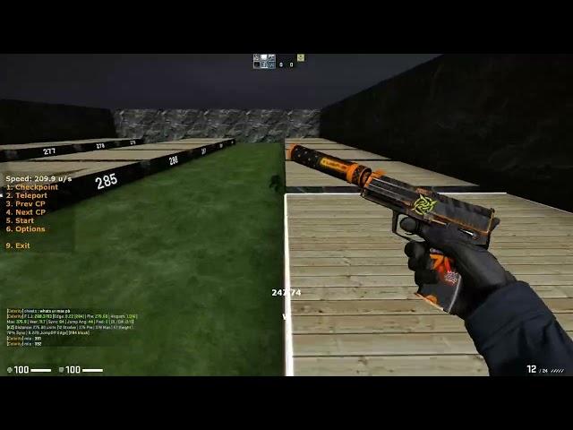 CSGO KZ - 292.5134 Longjump NOBUG (295.5367 IF BUGGED)