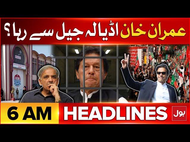 Imran Khan Released From Adiala Jail? | BOL News Headlines At 6 AM | PTI Latest Updates | BOL