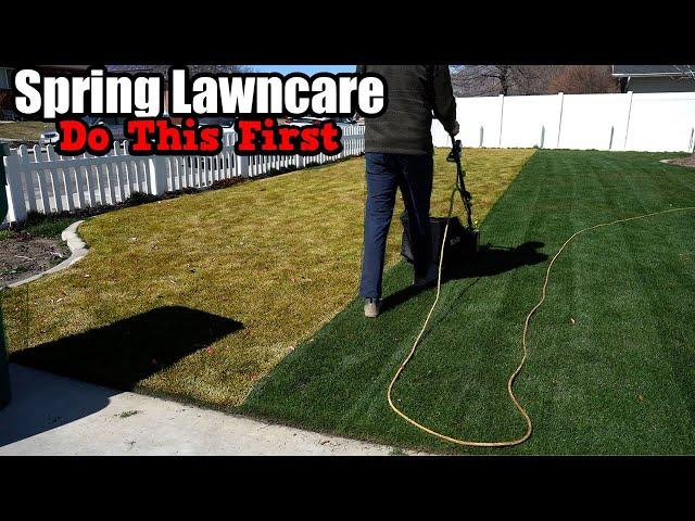 Spring Lawncare - Do these 4 things FIRST