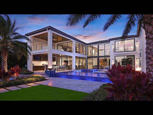 $25,000,000! WORLD CLASS ESTATE in Jupiter Florida with breathtaking timeless design at every turn