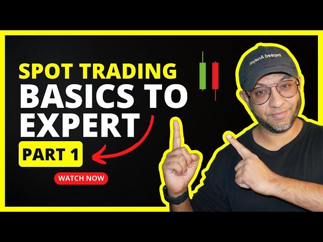 SPOT TRADING on BINANCE Explained: Market Order | Limit Order | Stop Limit | OCO Order