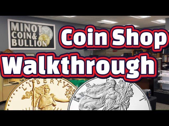 SILVER & GOLD MARKET UPDATE and COINSHOP WALKTHROUGH