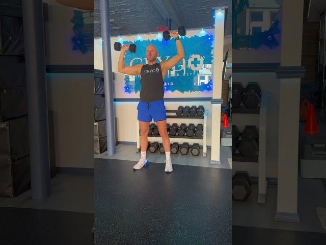 Alternating Dumbbell Military Press