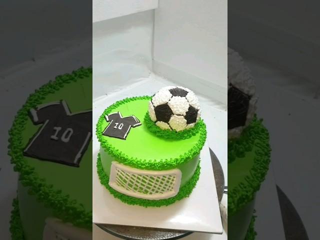 Football Cake#Short#Birthday cake#How to make Birthday Cake