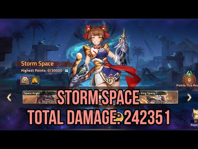 MLA - Minos Trial's Chaotic Spacetime event - Storm Space