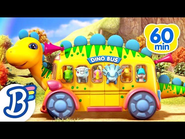 The Wheels on the Bus + More Badanamu Nursery Rhymes | Kids Dance Songs and Videos