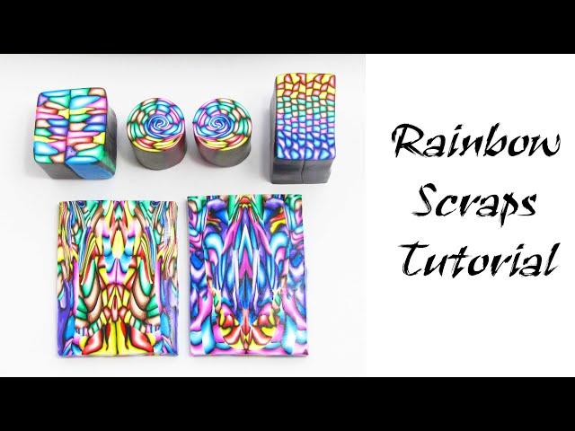 Polymer Clay Tips: Rainbow Scraps Tutorial