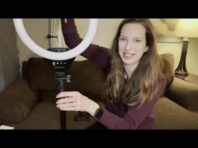 REVIEW UBeesize 12’’ Selfie Ring Light with 62’’ Tripod Stand for Video Recording＆Live Streaming