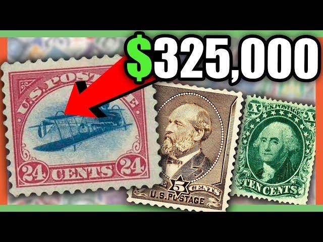 $500,000 OLD STAMP - RARE AND VALUABLE STAMPS WORTH MONEY