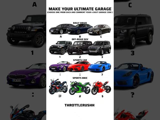 super car & bike garage #bikes #sportscars #sportsbike #ducati #kawasaki #porsche #bmw #lexus #cars