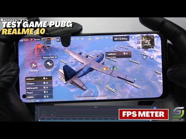 Realme 10 Test game PUBG Mobile | Helio G99