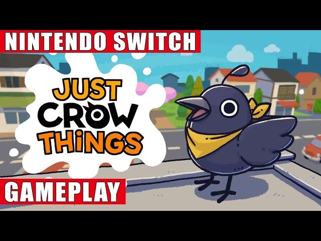 Just Crow Things Nintendo Switch Gameplay