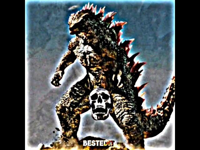 Evolved Godzilla ️ #godzilla #edit