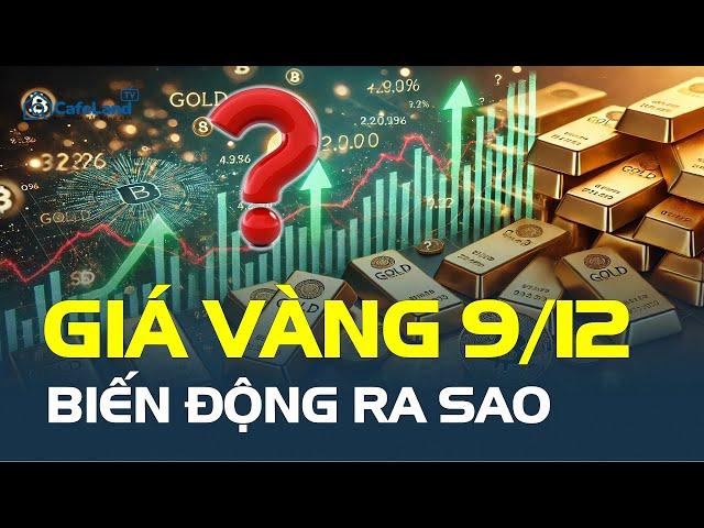 Giá vàng hôm nay 9/12: BIẾN ĐỘNG ra sao? | CafeLand