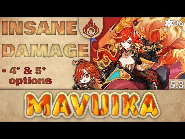 FLOP ARCHON? MAVUIKA FULL GUIDE | Talents, Artifacts, Weapons, Team Comps [Genshin 5.3]