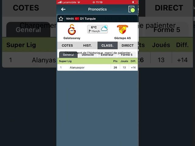 10  pronostics pour le mardi 22.12
