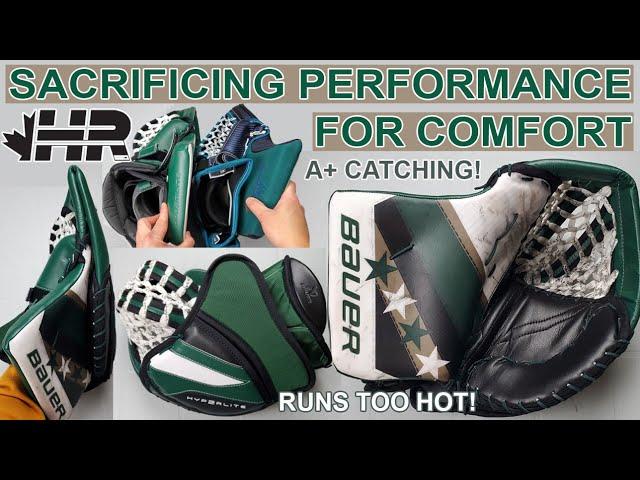 Comfort over performance. Bauer Hyperlite 2 hockey goalie catching glove review