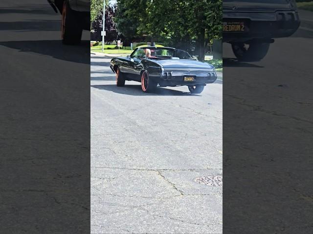 Correct way to leave a car show  #Cutlass #musclecar #bigblock #classiccar