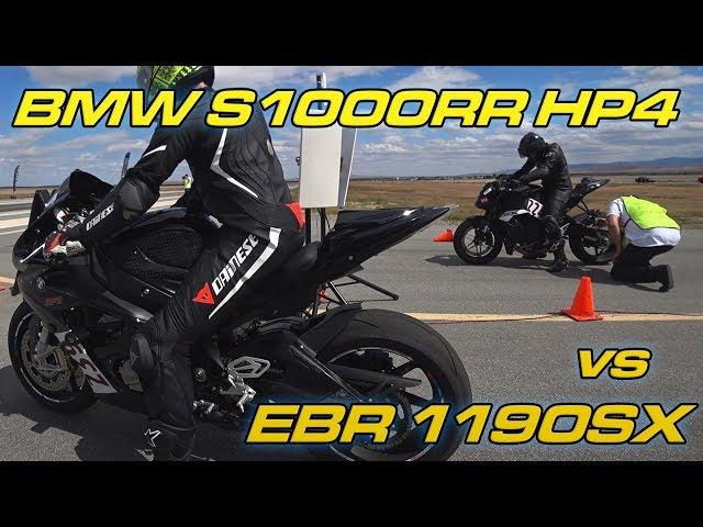 BMW S1000RR vs EBR 1190SX