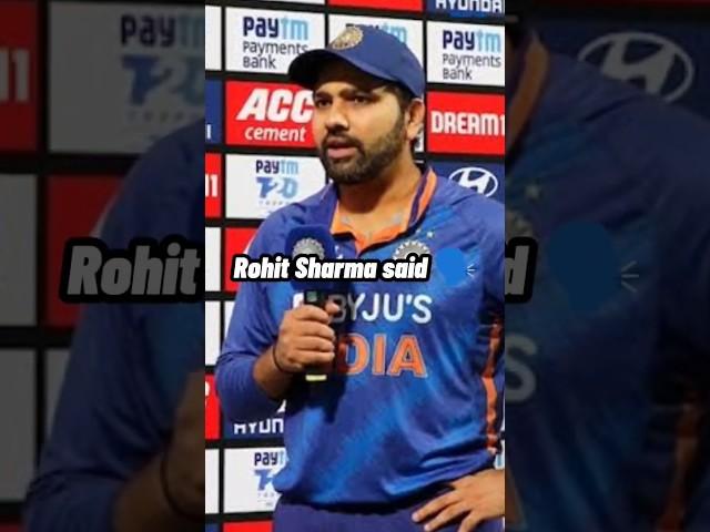 Rohit Sharma speaks on Suryakumar Yadav's performance ️ #suryakumaryadav #rohitsharma #indvsaus