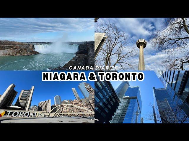 how we spent our first long weekend in canada | niagara & toronto | filipino international student