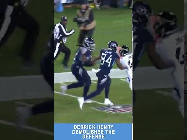 Derrick Henry 99 Yard Stiff Arm