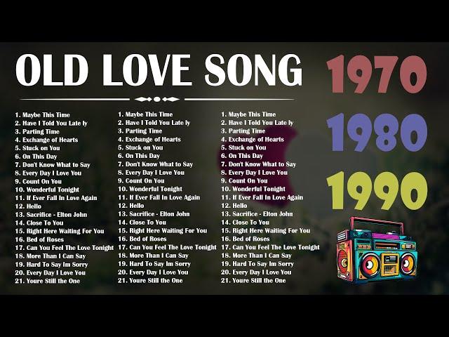 [Lyrics] Timeless songs of 80s 90s  All Time Favorite Hits Songs  Romantic Old Love Songs Playlist