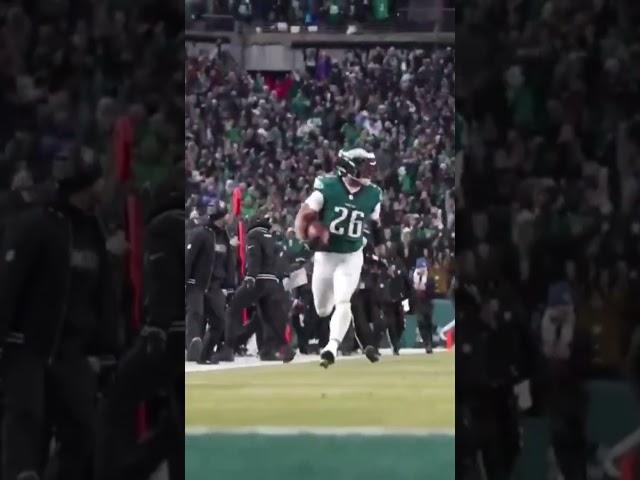 Saquon Barkley, you beautiful, beautiful human being  Eagles vs Rams Divsional Round Highlights