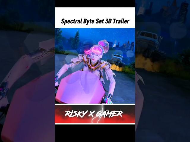 Bgmi 3.8Update Second Spectral Byte Ultimate Set 3D Trailer | Spectral bite Set 3D Look️#shorts