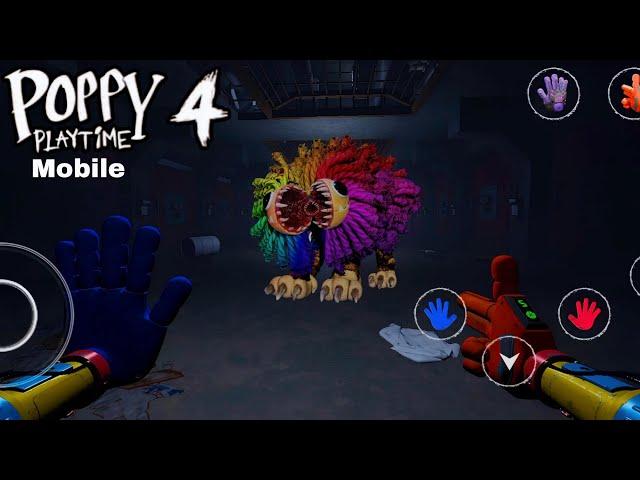 Poppy Playtime Chapter 4 MOBILE Just Released! (FULL Gameplay & Ending!)