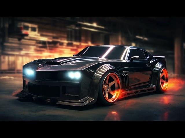 Custom Super Japanese Sports Car. AI Created