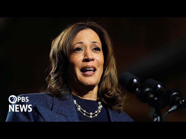 WATCH LIVE: Harris attends campaign rally in Pittsburgh, Pennsylvania