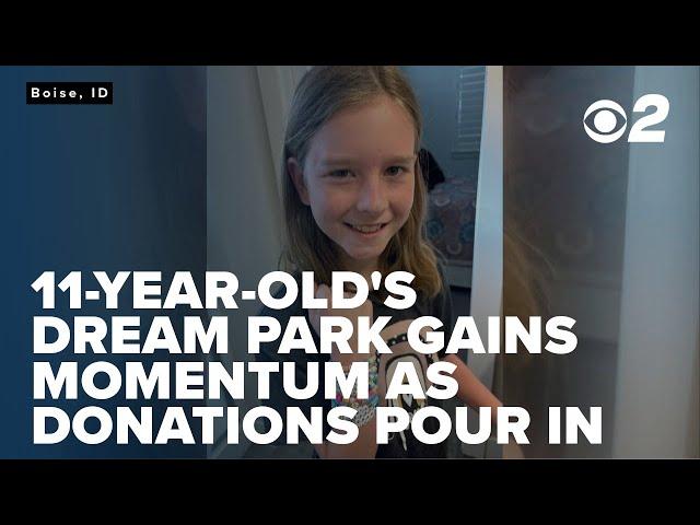 Community rallies around 11-year-old's dream