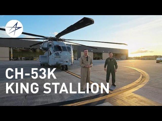 An Inside Look at the Sikorsky CH-53K King Stallion Heavy-Lift Helicopter