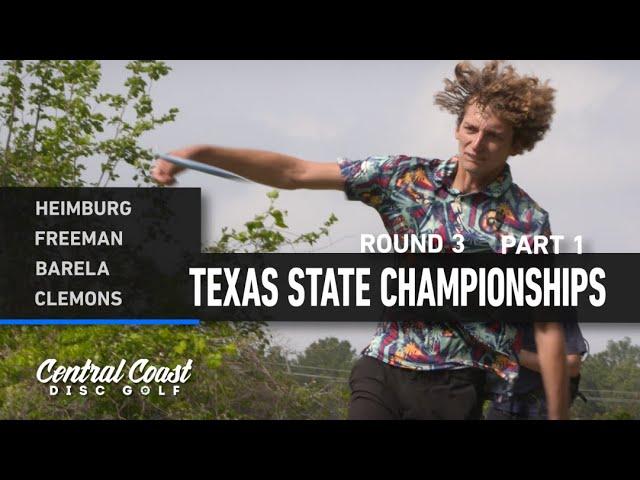 2023 Innova Open at Texas State - MPO - Round 3, Part 1 -  Heimburg, Freeman, Barela, Clemons