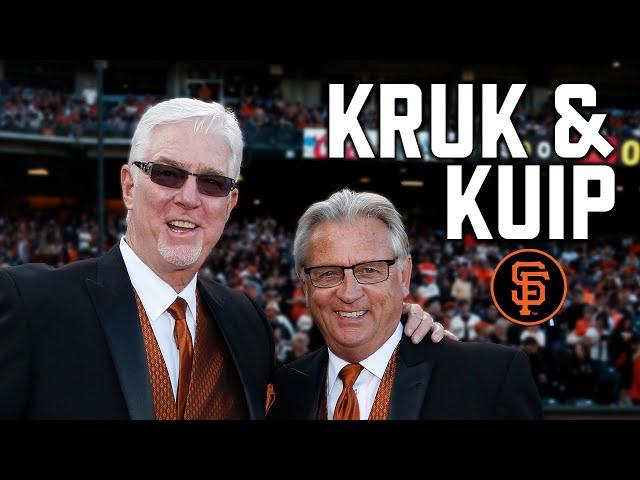 SFGiants Broadcasters: Mike Krukow & Duane Kuiper