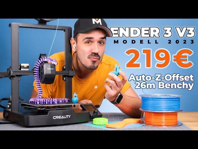 CREALITY Ender 3 V3 SE | Kann DER Anfänger 3D Drucker zu wenig? (2023 Test)