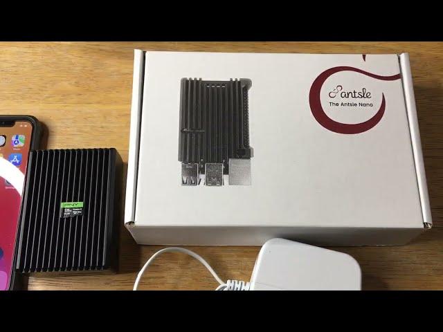 Antsle Nano Cloud Raspberry Pi 4 8GB RAM 128GB microSD Server Review 5-29-22