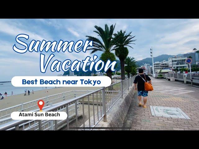 Best Beach near Tokyo Atami Sun Beach | Atami Beach |Japan Travels