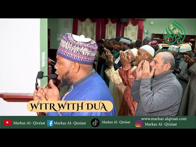 WITR WITH DUA || BY USTADH ABDUL RASHID