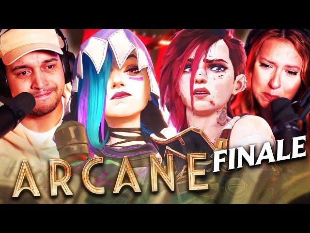 ARCANE SEASON 2 EPISODE 9 FINALE REACTION - GOODBYE ARCANE  - 2X9 - FIRST TIME WATCHING - REVIEW